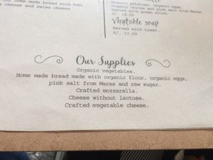 menu at Twins Cafe GF in Lima