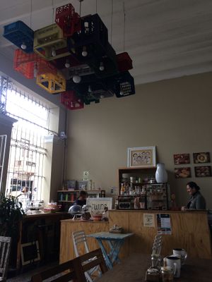 the café at Twins Cafe GF in Lima