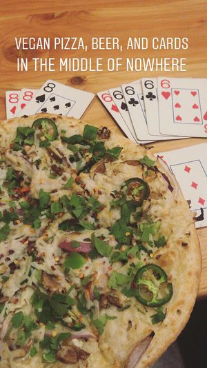Pizza, Beer, and Cards  at Backwoods Brewing Company in Carson