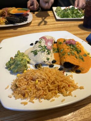 Veggie Enchiladas   at Ed's Cantina & Grill in Estes Park
