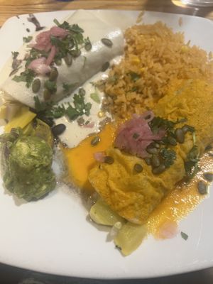 Enchiladas  at Ed's Cantina & Grill in Estes Park