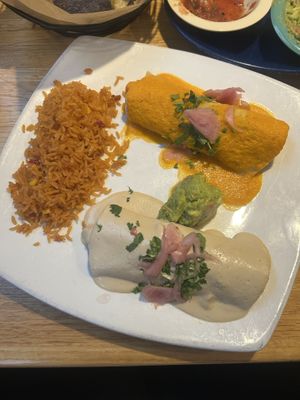 Veggie Enchiladas   at Ed's Cantina & Grill in Estes Park