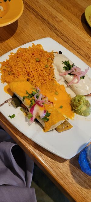 Enchiladas at Ed's Cantina & Grill in Estes Park