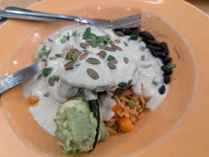 Chile en Nogada at Ed's Cantina & Grill in Estes Park