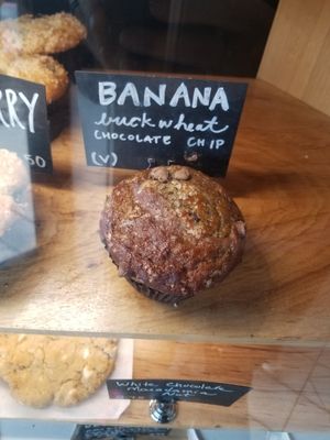 Muffin at Ultra Coffeebar in Asheville