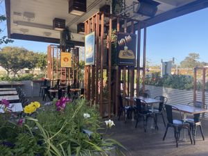 Seating  at Plant Power Fast Food - Encinitas in Encinitas