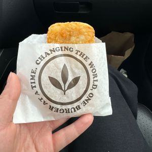 hash brown  #Veganuary at Plant Power Fast Food - Encinitas in Encinitas