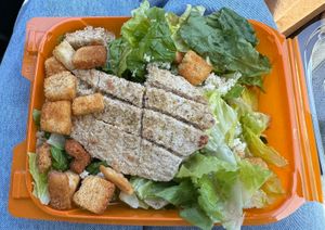 grilled chicken caesar   at Plant Power Fast Food - Encinitas in Encinitas