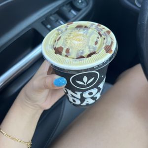 dubai chocolate snow day!  at Plant Power Fast Food - Encinitas in Encinitas