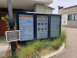 Drive Thur like micky dees. at Plant Power Fast Food - Encinitas in Encinitas