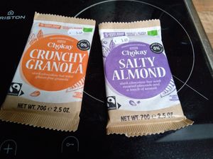 Chokay chocolate bars at Mimint Bio Market in Arnhem