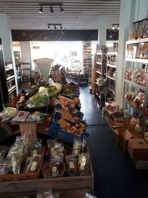 Veggie isle at Mimint Bio Market in Arnhem