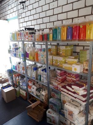 Cleaning products at Mimint Bio Market in Arnhem