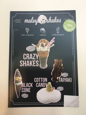 vegan options at Malvy's Shakes in Madrid