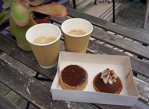 Cakes of the day we visited at L'instant in Tours