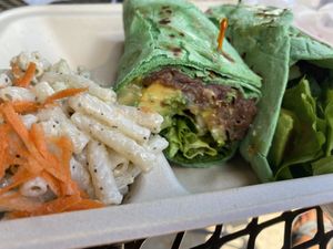 Avocado wrap  at Organic Bliss in Toledo