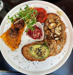 Breakfast at viffany's  at Gathered Kitchen in Glebe