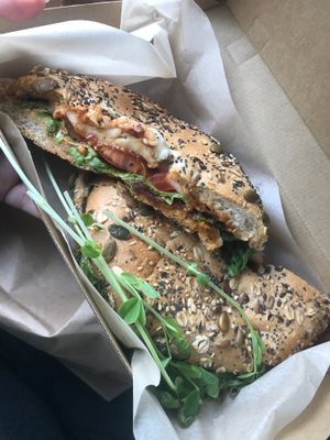 Bagel  at Gathered Kitchen in Glebe