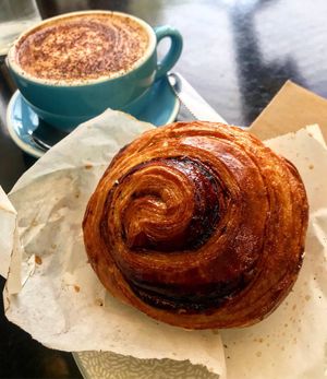 The best baked thing (cruffin?) I’ve ever had ! at Gathered Kitchen in Glebe