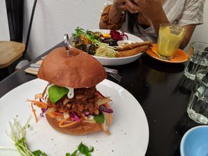 BBQ Jackfruit at Gathered Kitchen in Glebe