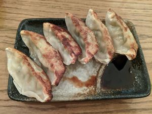 Gyoza at Umamido Ramen Shop in Sofia