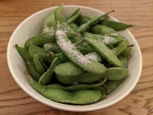 Edamame at Umamido Ramen Shop in Sofia