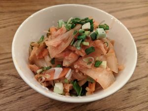 Kimchi at Umamido Ramen Shop in Sofia