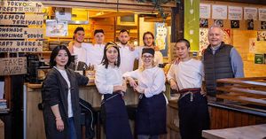 Our attentive staff is here to make your day a little happier;-) at Tokyo Street in Helsinki