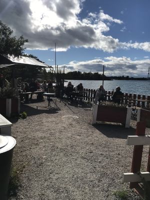  View of seating area  at Regatta in Helsinki