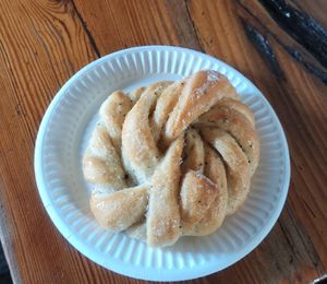 A cardamom sweet at Regatta in Helsinki