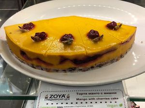 Mango cherry cake  at Zoya Shop 2 in Sofia