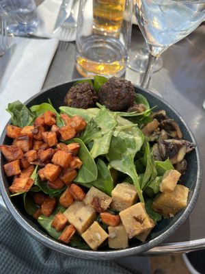 Vegan Buddha bowl   at La Chaufferie in Paris