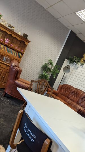 Inside at Mrs Green's in Dumfries