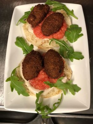Falafel at  De Oude Gasfabriek in Groningen