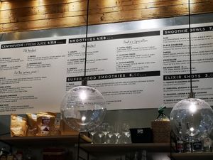 Karte 1 at Shake Cafe - Del Corso in Florence