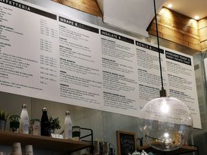 Karte 2 at Shake Cafe - Del Corso in Florence