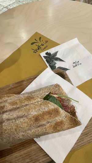Wrap at Shake Cafe - Del Corso in Florence