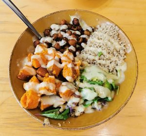 Vegan super Caesar at Shake Cafe - Del Corso in Florence