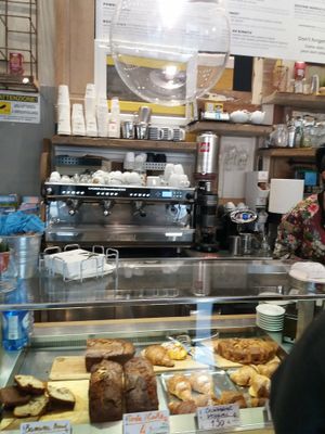 Vegan croissant at Shake Cafe - Del Corso in Florence