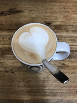 Soy latte large (4€) at Shake Cafe - Del Corso in Florence