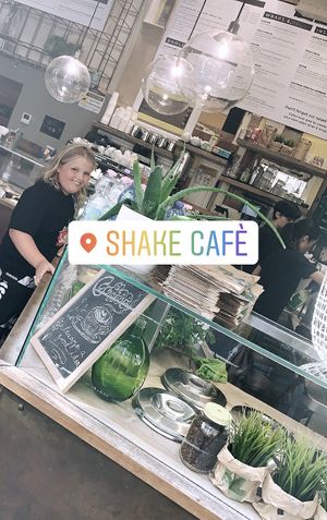    at Shake Cafe - Del Corso in Florence