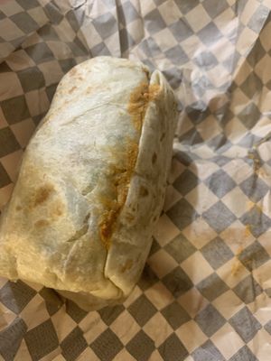 Happy hippy at Cosmic Cowboy Grill in Coeur D Alene