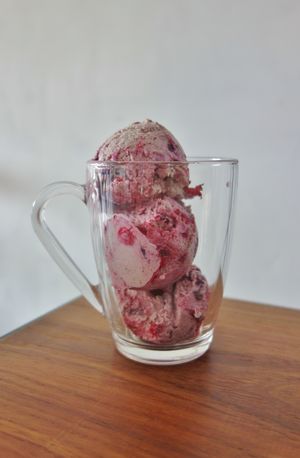 Acai nice cream at Eat With Fingers Restaurant Mauritius in Grand Baie