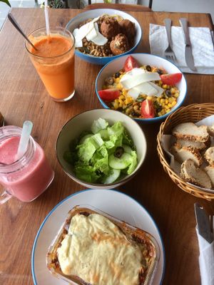 :) at Eat With Fingers Restaurant Mauritius in Grand Baie