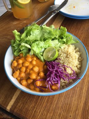Buddha bowl  at Eat With Fingers Restaurant Mauritius in Grand Baie