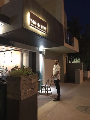 Store front with delicious goodies inside  at Roho Bure in South Fremantle