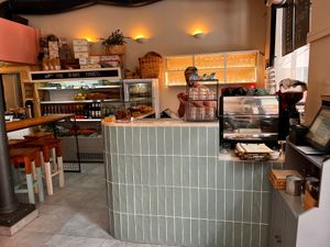 Bar area. at Mercearia da Mila in Lisbon