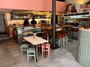 Deli area. at Mercearia da Mila in Lisbon
