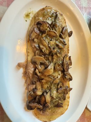 Mushroom huaraches    at Kahlo's Restaurant  in Denver