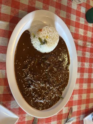 7 Chiles Mole Plate  at Kahlo's Restaurant  in Denver